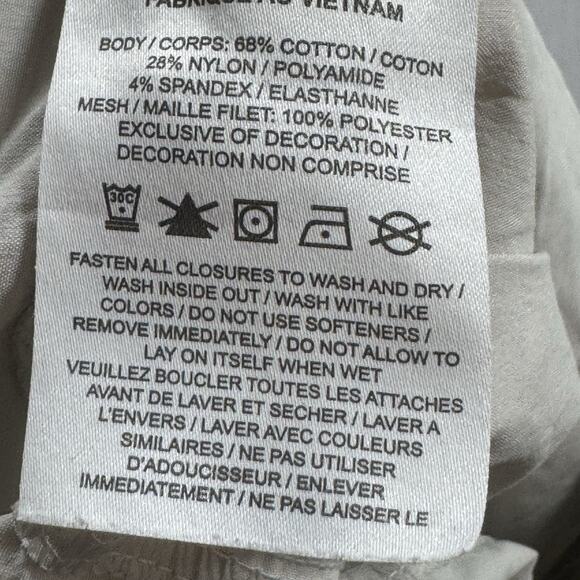 Nike Sport Essentials Mens Small Woven Utility Shorts Beige Khaki Cargo 8 in - Picture 5 of 9